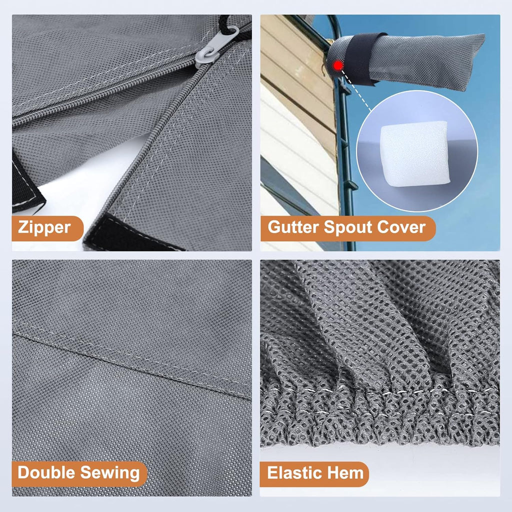 5 Layers 5th Wheel RV Cover Heavy Duty Camper Cover C617310