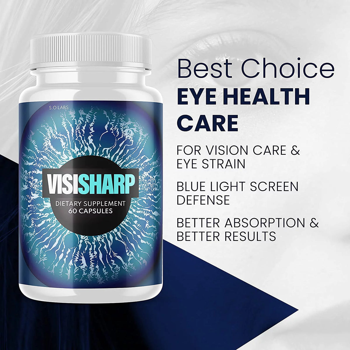 60 Capsules Eye Health Supplement C57815