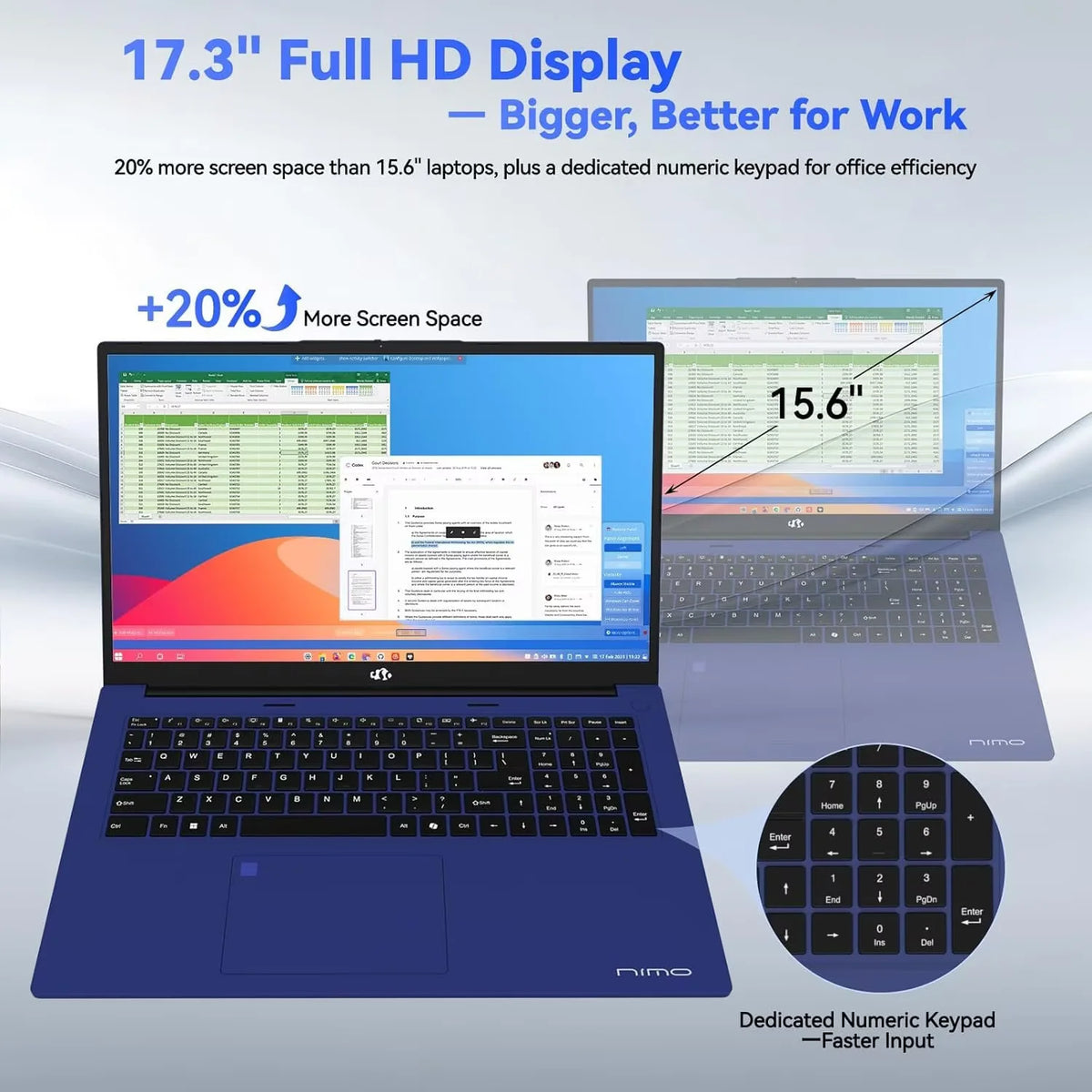 17.3" Gaming Laptop, AMD Ryzen 7 7735HS, 16GB DDR5 RAM, 1TB SSD, Radeon 680M, Backlit Keyboard Z4137