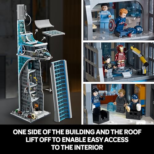 LEGO Marvel Avengers Tower Building Kit with 31 Figures G63717