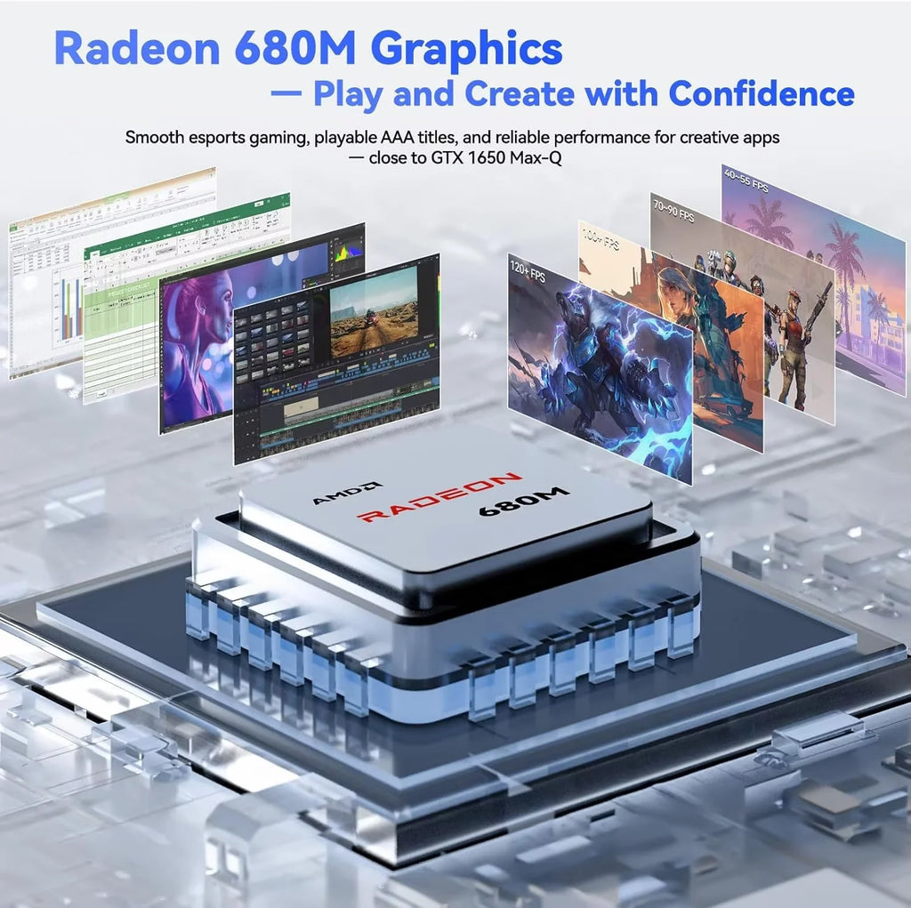 17.3" Gaming Laptop, AMD Ryzen 7 7735HS, 16GB DDR5 RAM, 1TB SSD, Radeon 680M, Backlit Keyboard Z4137