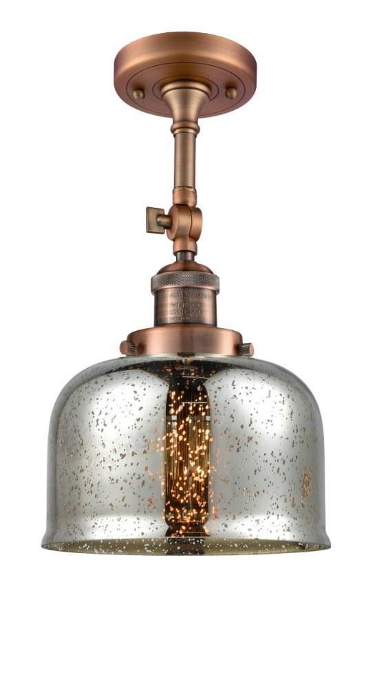 Large Bell 1 Light Sconce (Brushed Satin Nickel) H7854