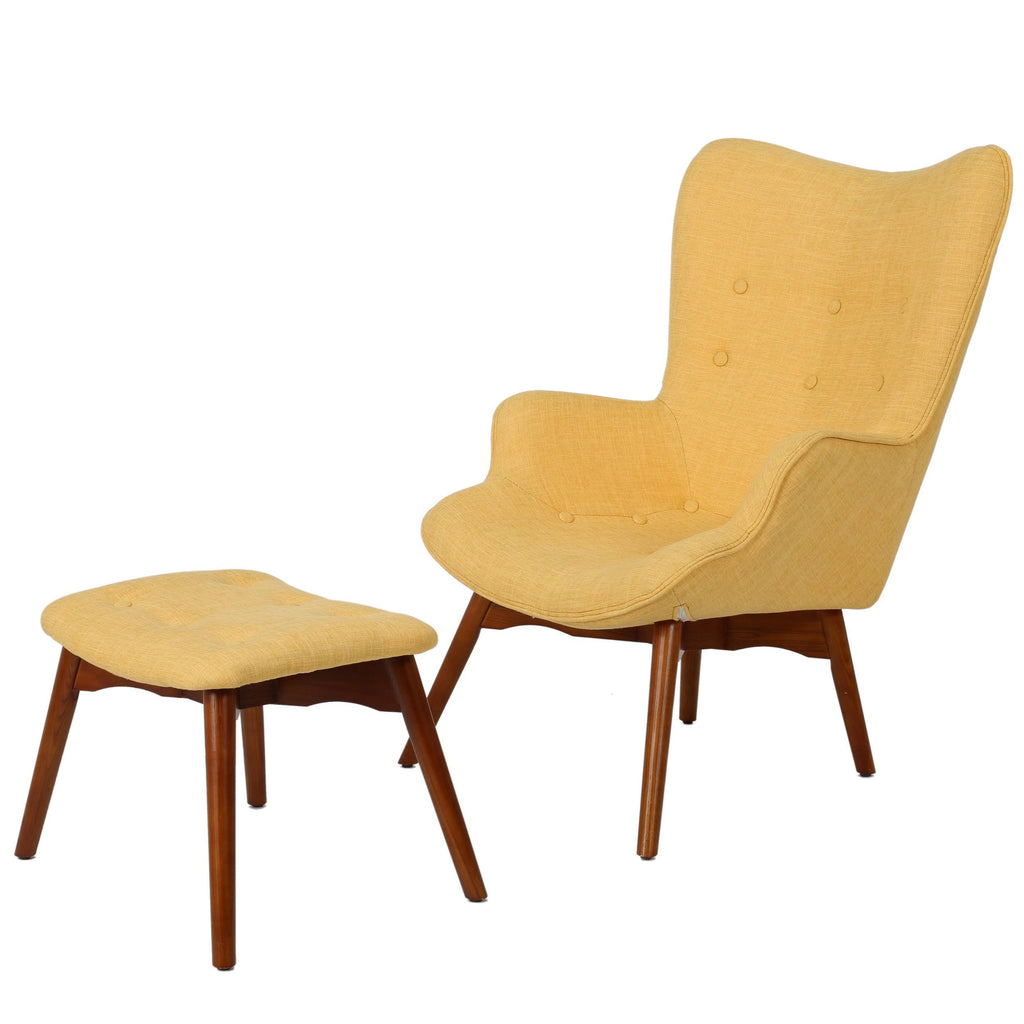 Grey Mid Century Chair Set U338372
