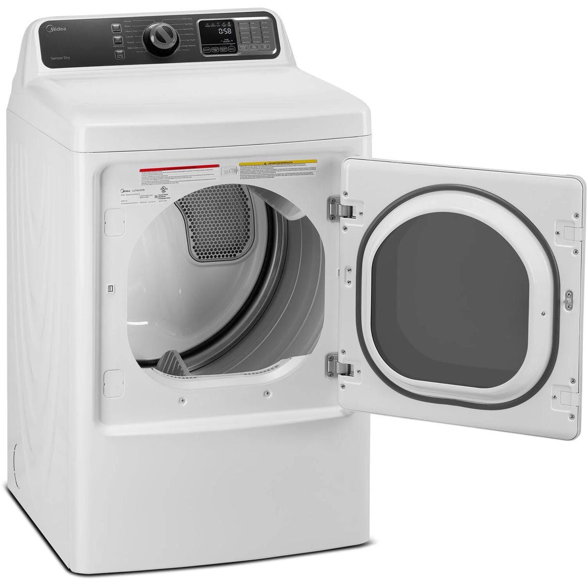 7.5-Cu. Ft. Front Load Electric Dryer, White L667164