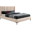 Pink Velvet King Bed F477414
