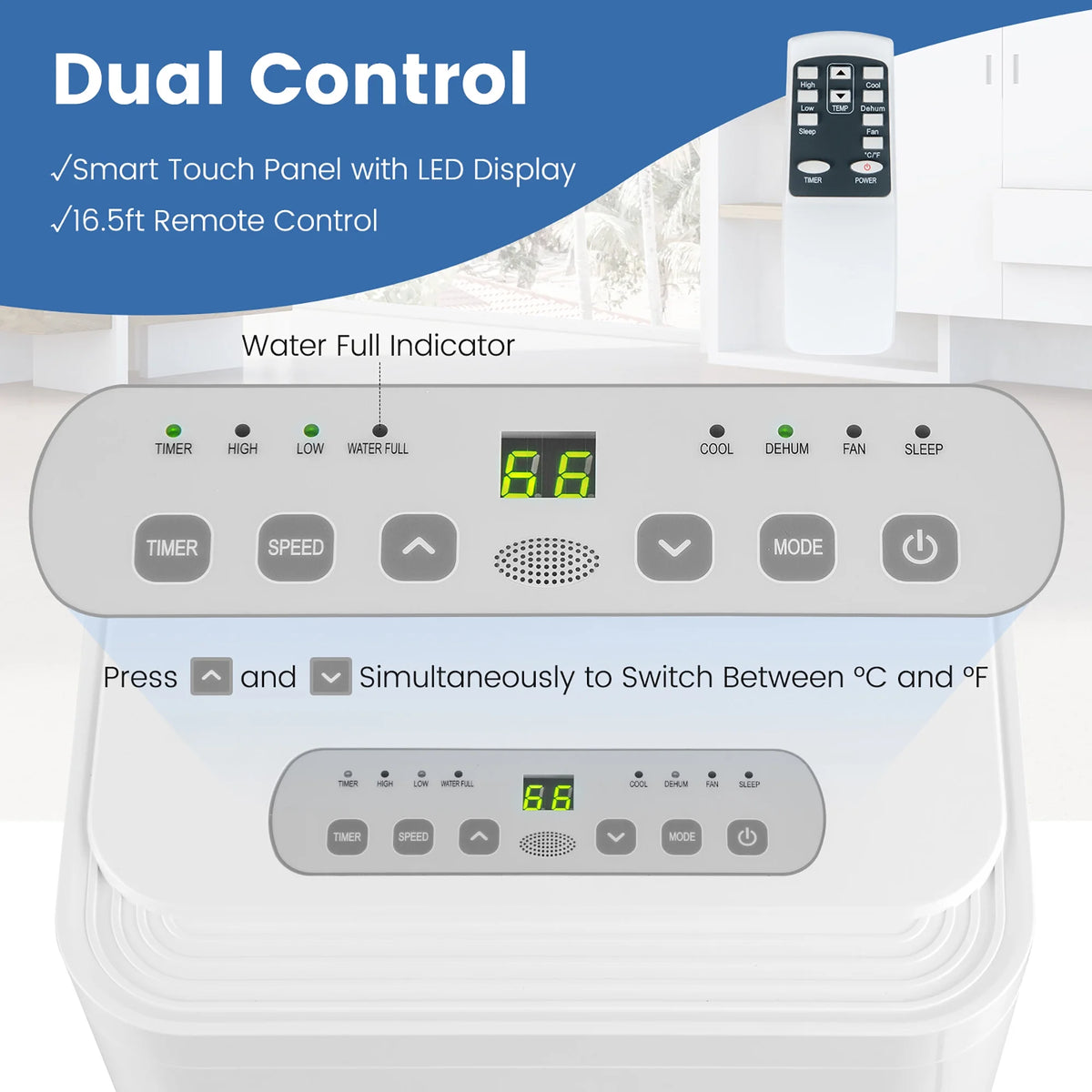 5000 BTU Portable Air Conditioner 3-in-1 Z732