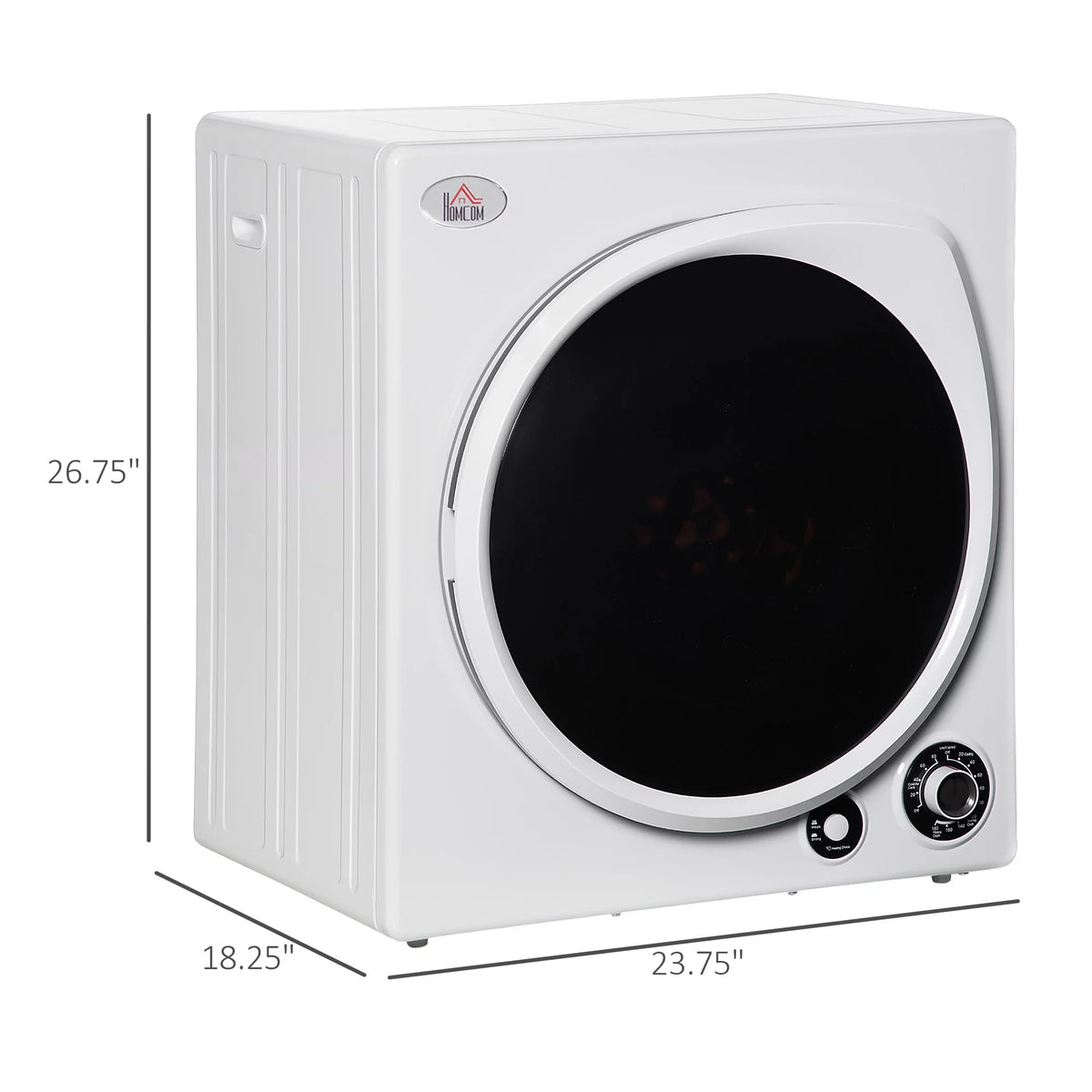 1350W 3.22 Cu. Ft. Portable Clothes Dryer H86049