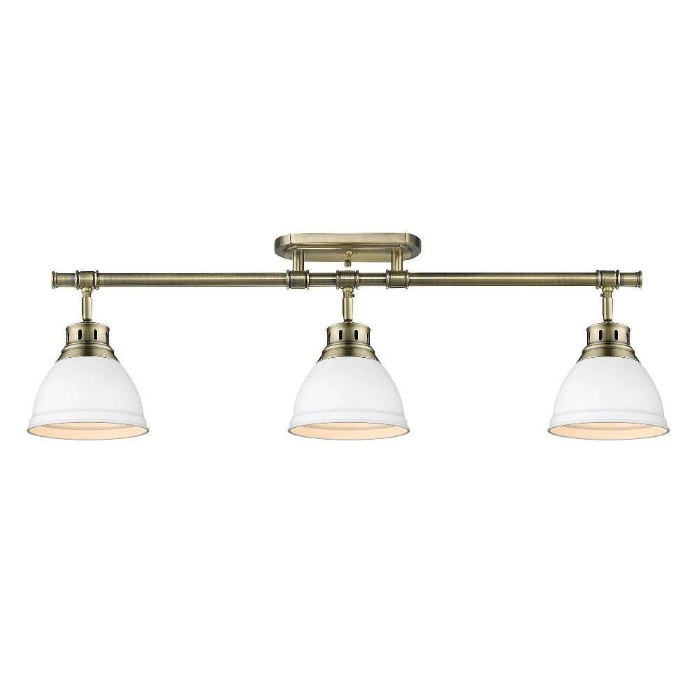 Pewter Semi-Flush Track Light Q53413