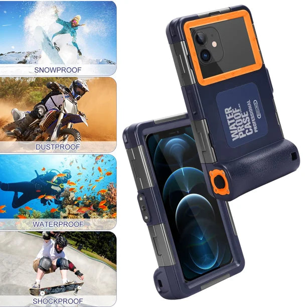 Waterproof Protective Case for Phones Up to 6.9 Inch Z77596