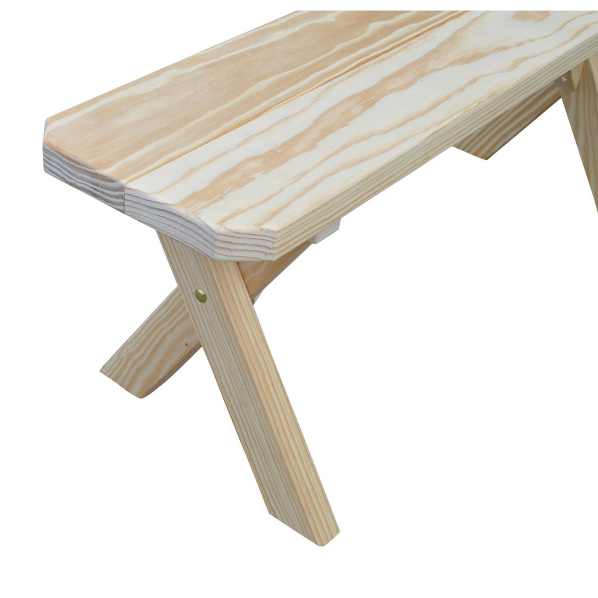 Caribbean Blue Crossleg Bench E23695