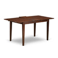 Mahogany 7-piece Dining Set with Leather Seat T542