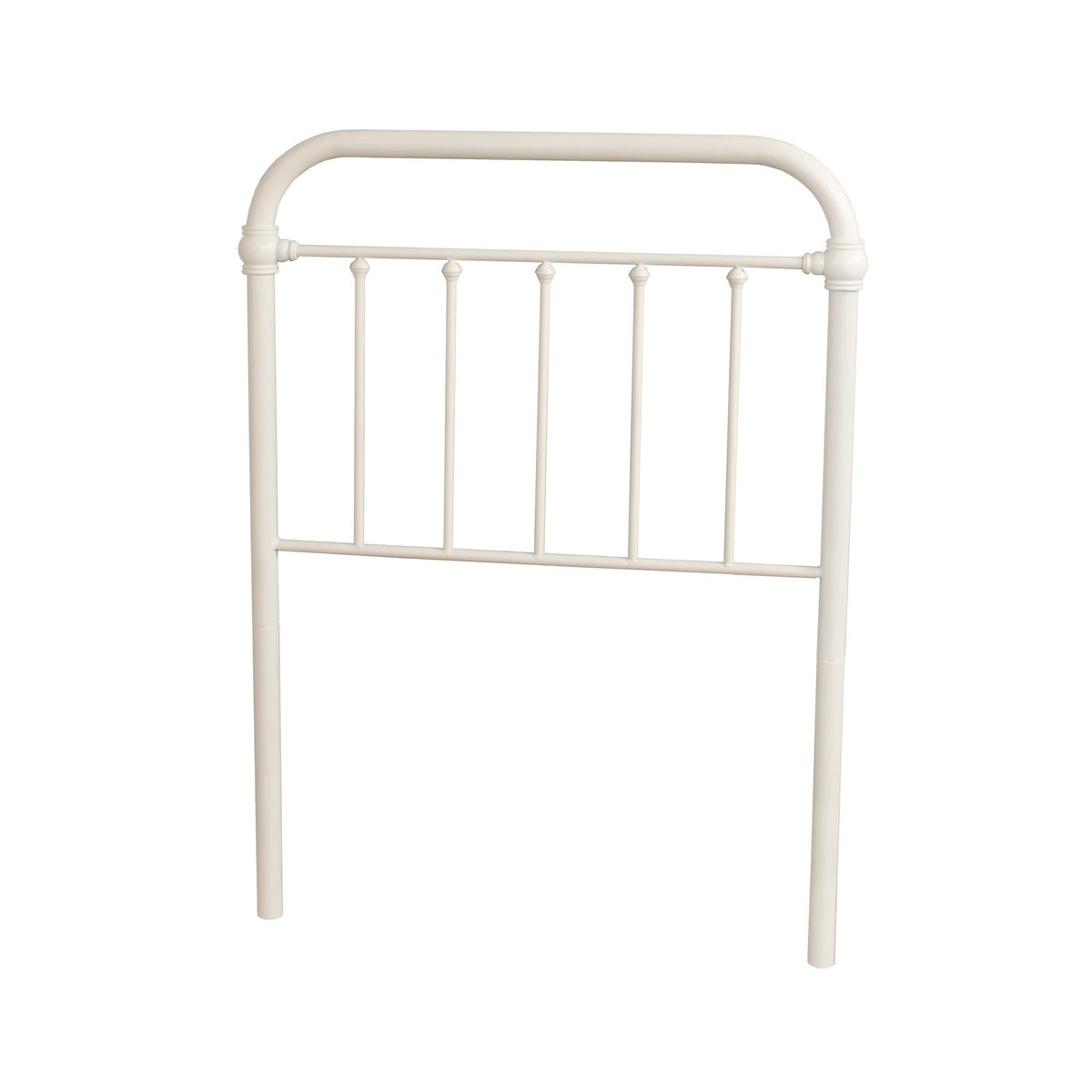 White Metal Headboard C578