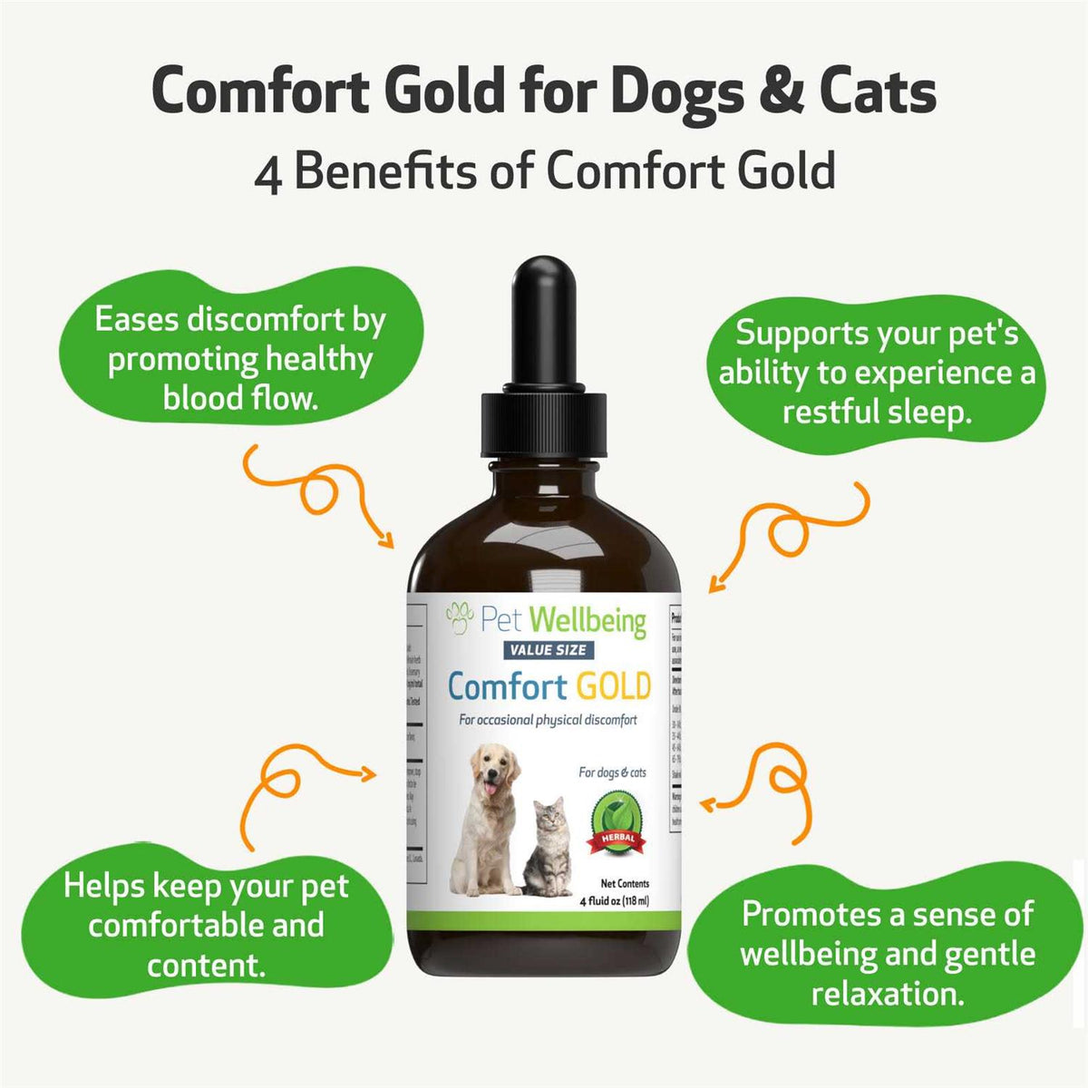 Comfort Gold for Cats V19862