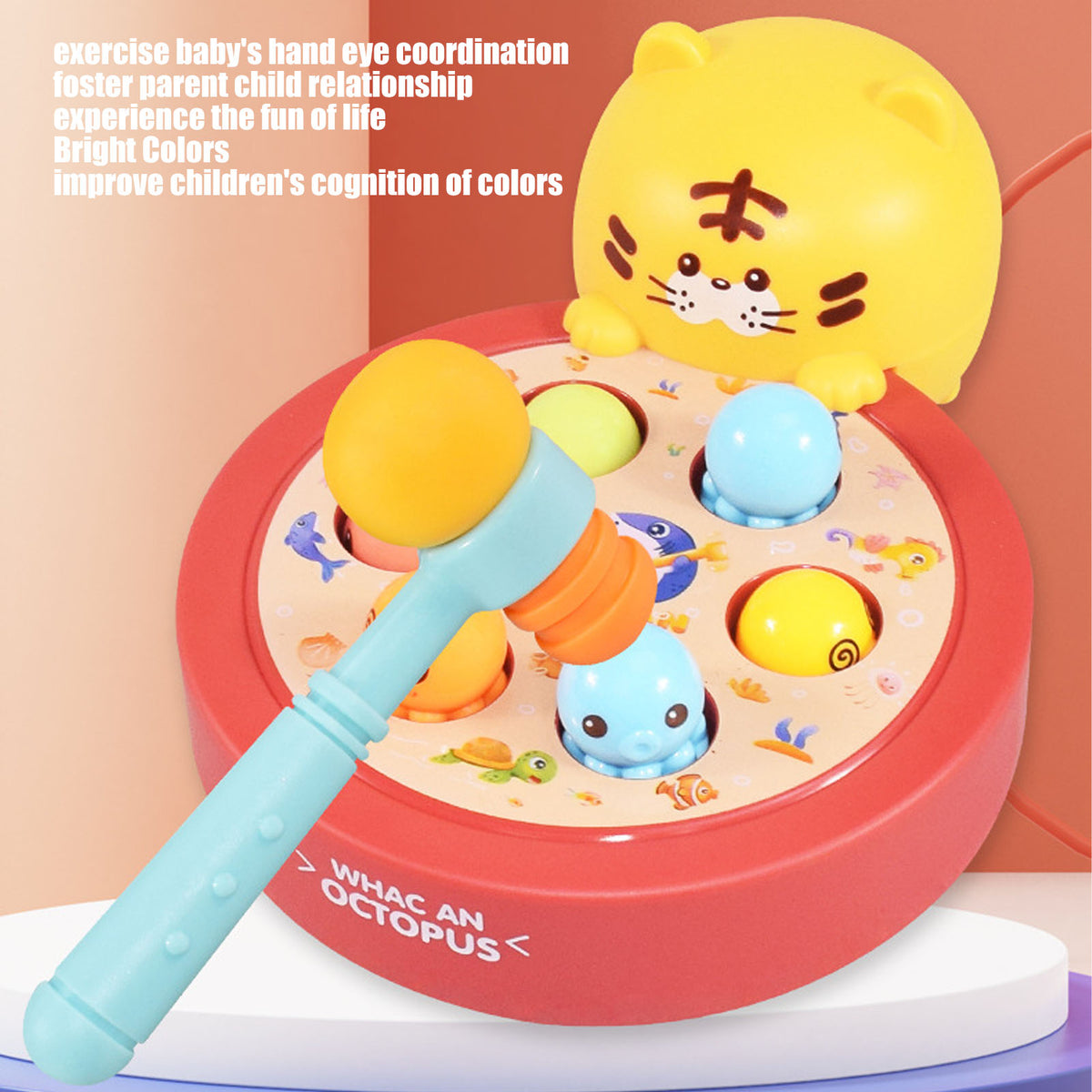 Sensory Music Pounding Toy with Hammer Z307323