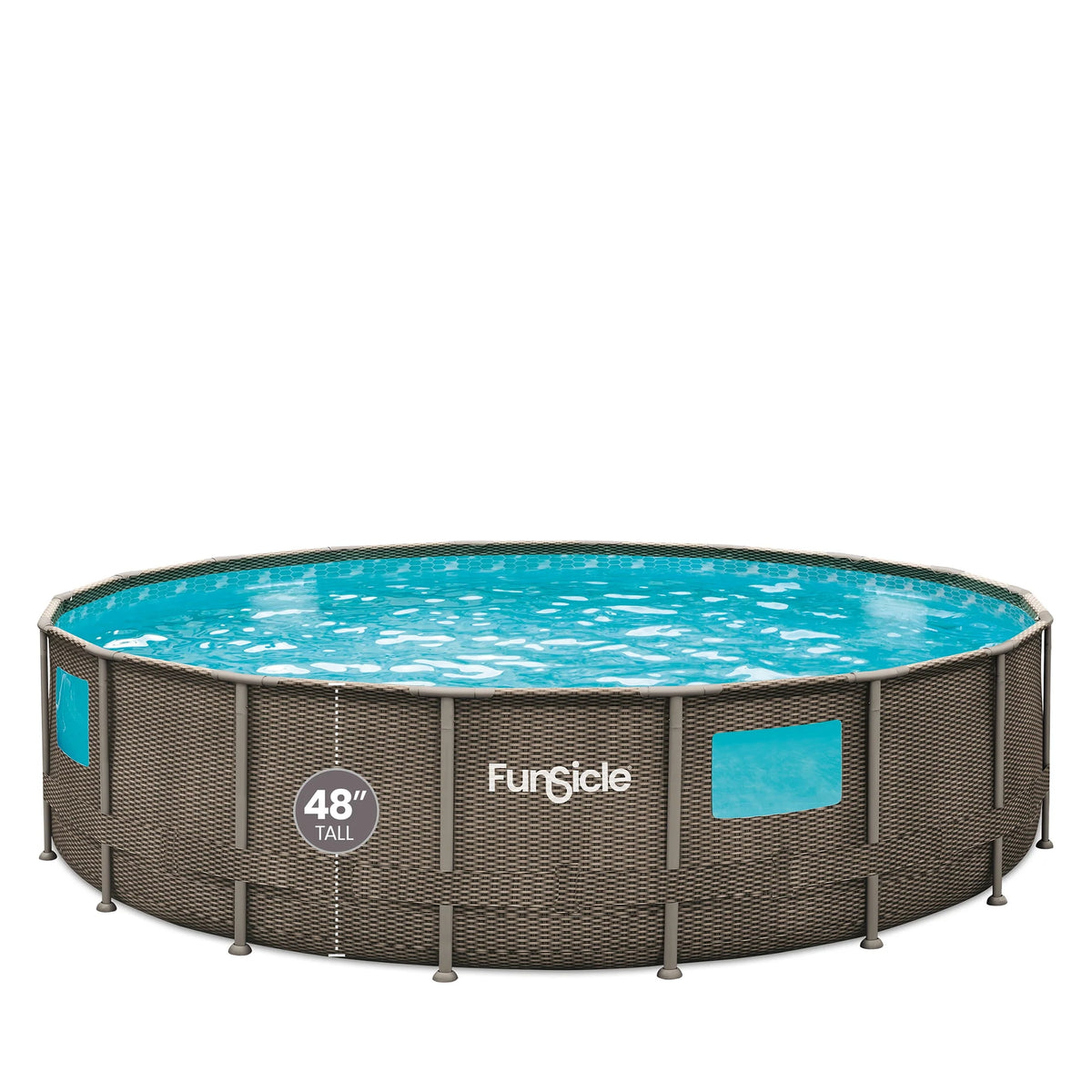 18 ft Round Above Ground Frame Swimming Pool U8181
