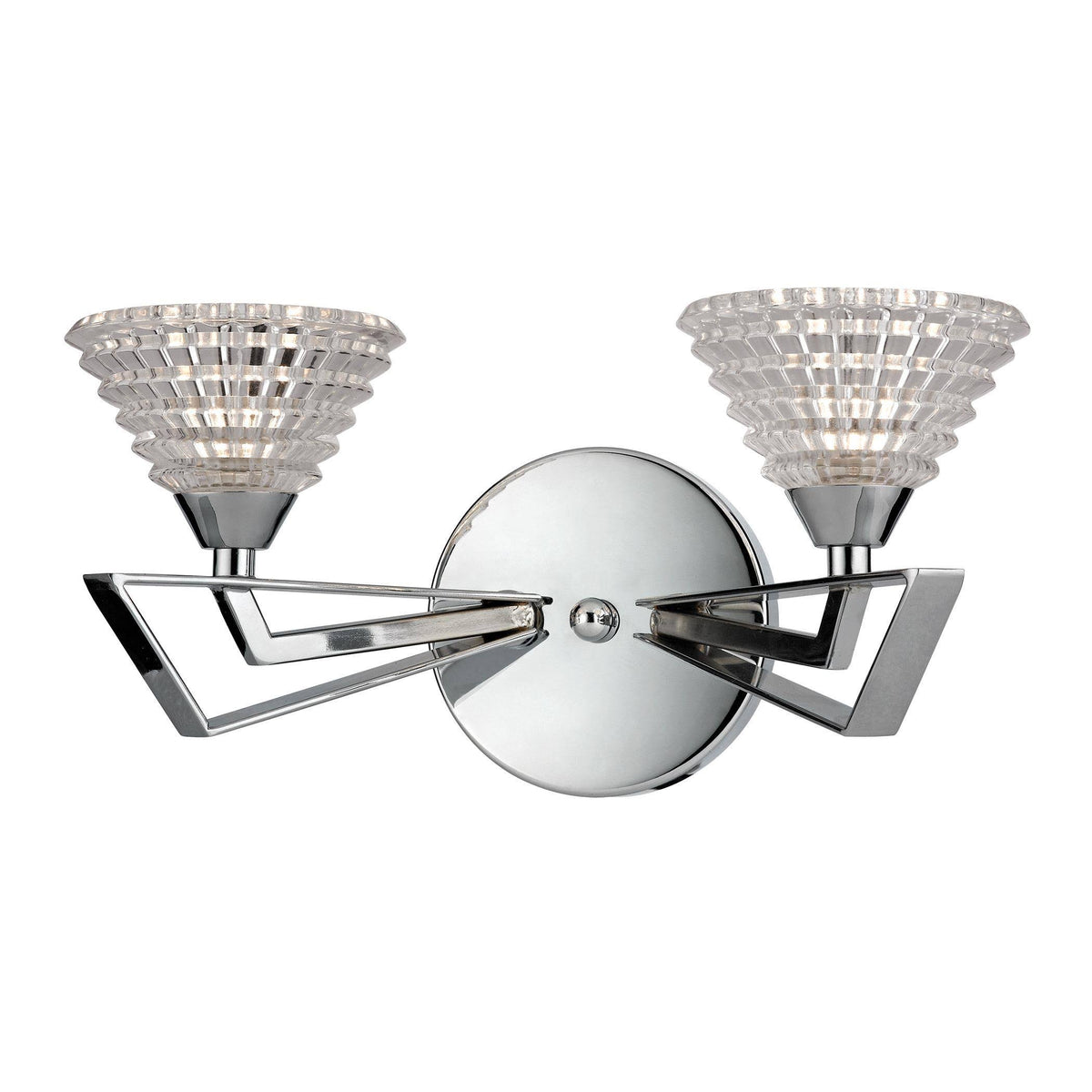 2 Light Bath in Polished Chrome O558