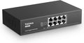 8 Port Gigabit PoE Switch, Fanless Unmanaged Ethernet Switch P16617