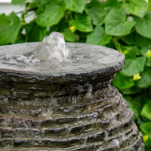 24 inch Slate Urn Fountain B378