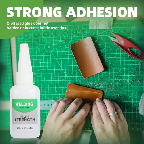 2 Packs Super Glue Gel for Shoes, Ceramics, Metal, Plastic, Wood, Leather, Glass G20012