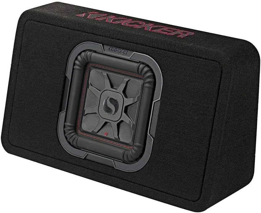 8 Thin Square Sub Box with Amplifier & Amp Kit B54059