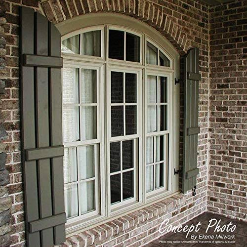 15x22W x 46x22H Exterior Composite Board-n-Batten Shutters (Per Pair) Z934169