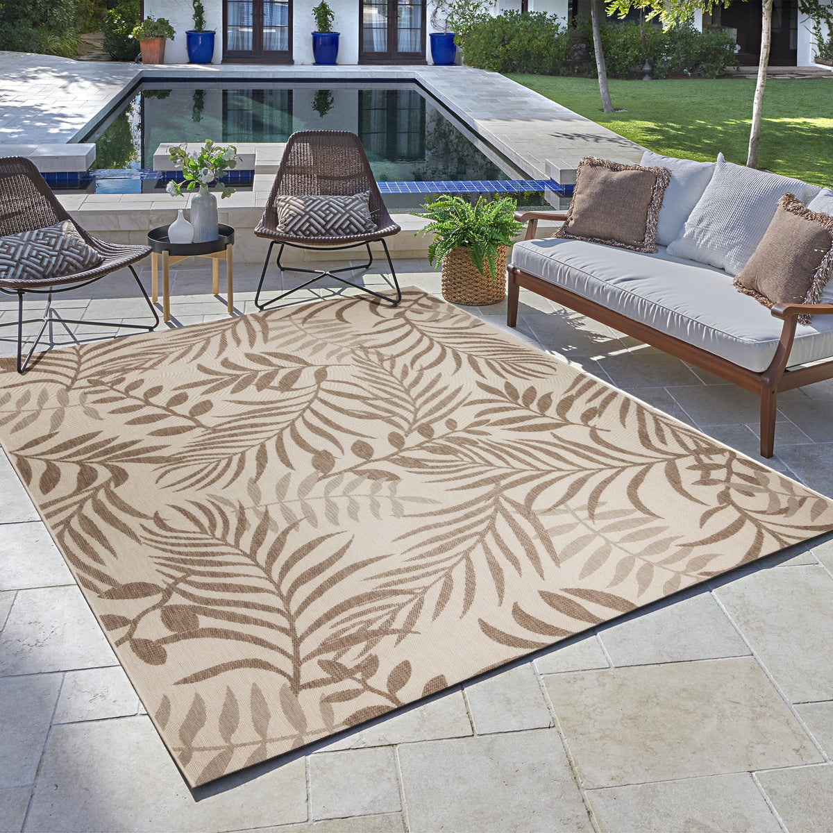 9x13 Outdoor Area Rug P7987