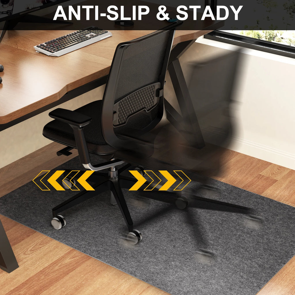Office Chair Mat for Carpet 55"x35" Hardwood Floor Protector Mat P956