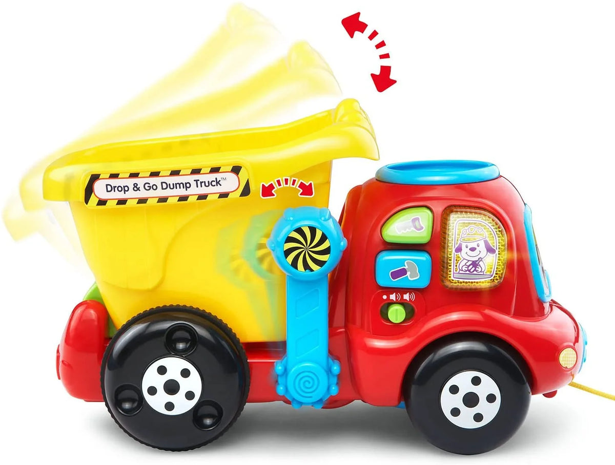 Yellow Dump Truck A555
