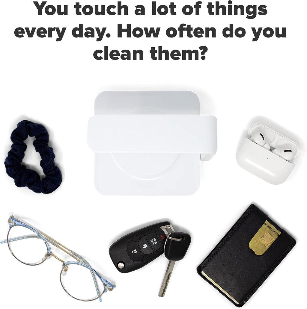 White UV Phone Sanitizer and Charger H4510