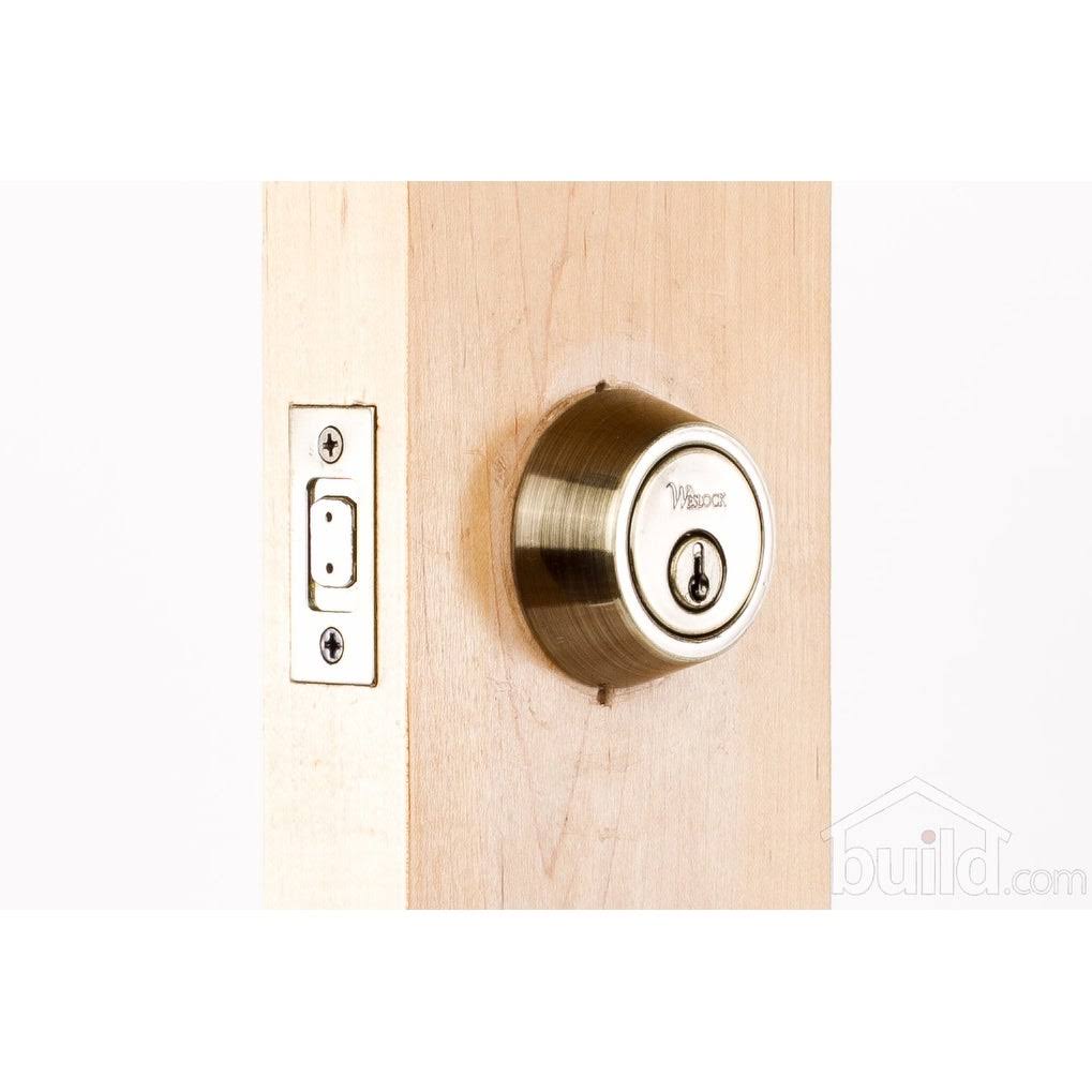 Antique Brass Double Cylinder Deadbolt P302225