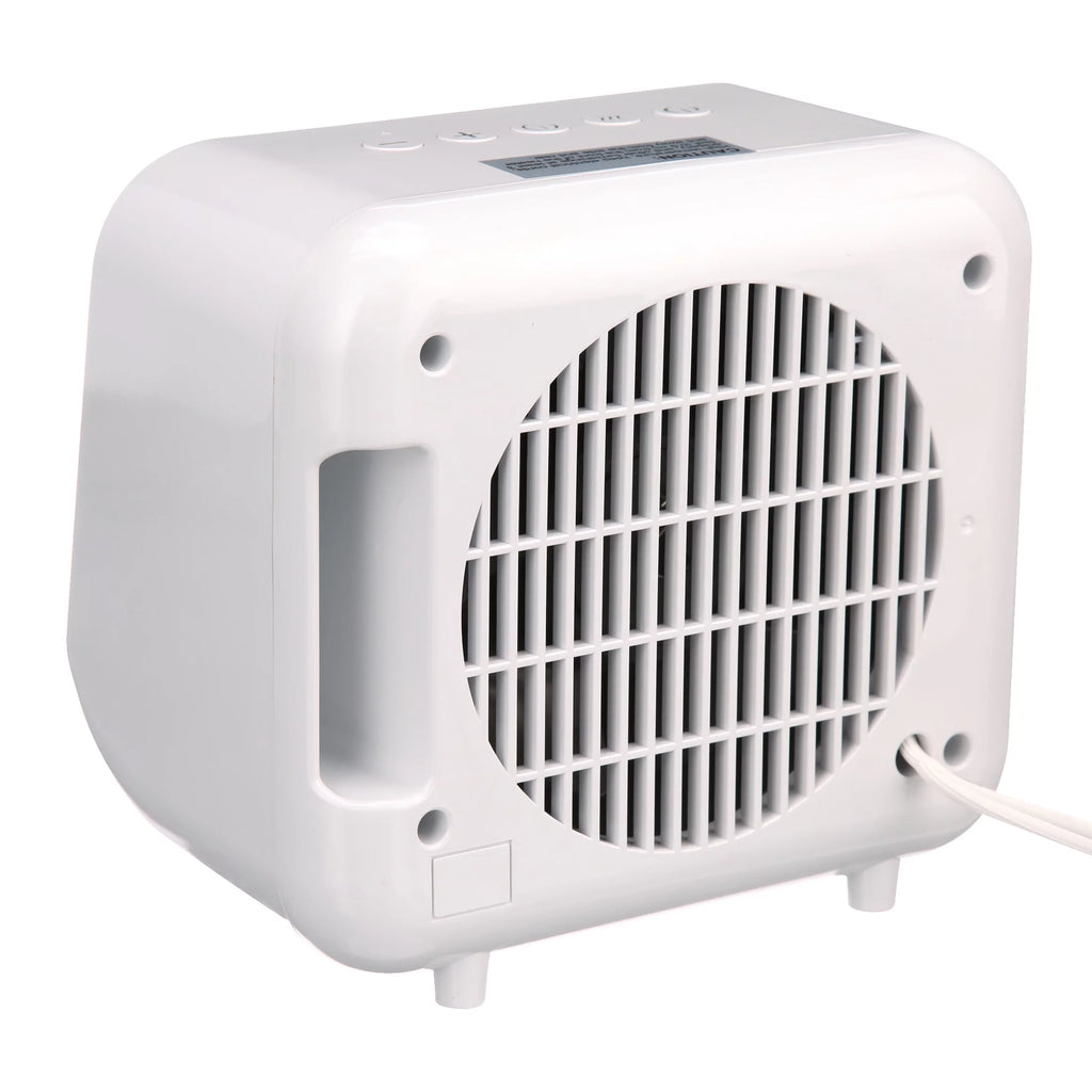 White Electric Ceramic Heater 1500W T240619