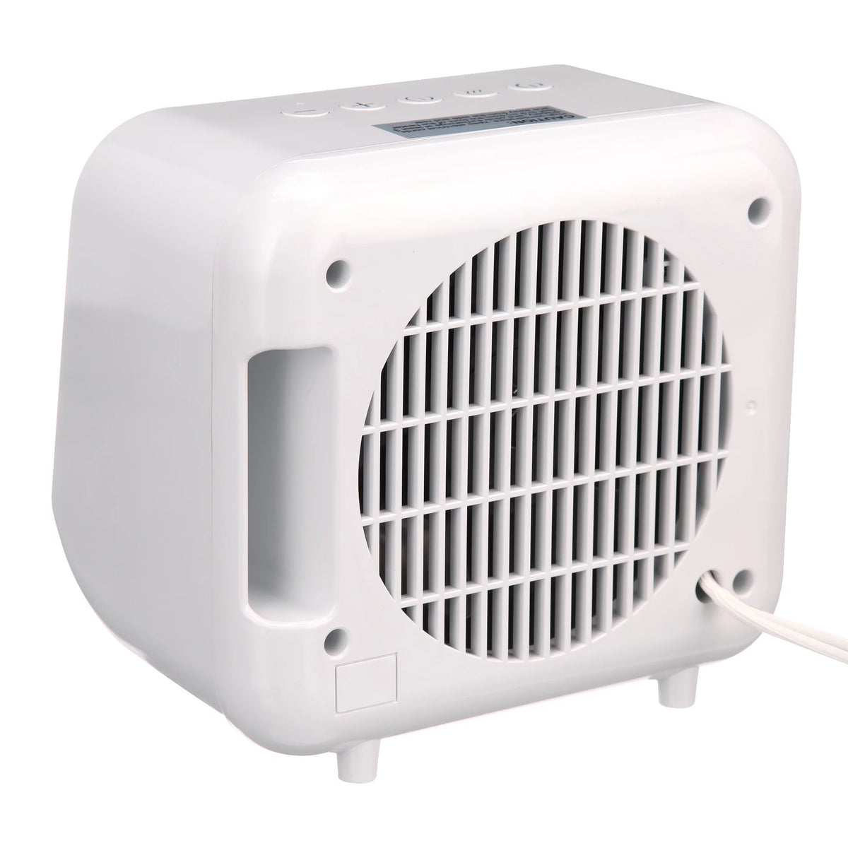 White Electric Ceramic Heater 1500W T240619