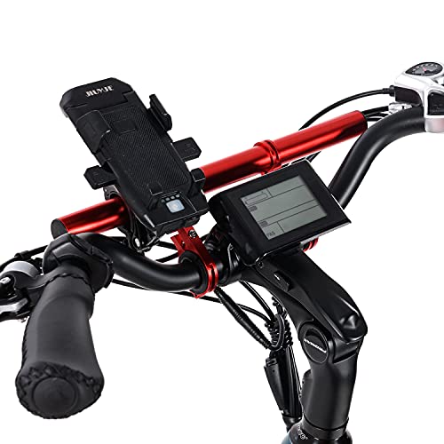 Black Aluminum Alloy 30cm Handlebar Extender A341