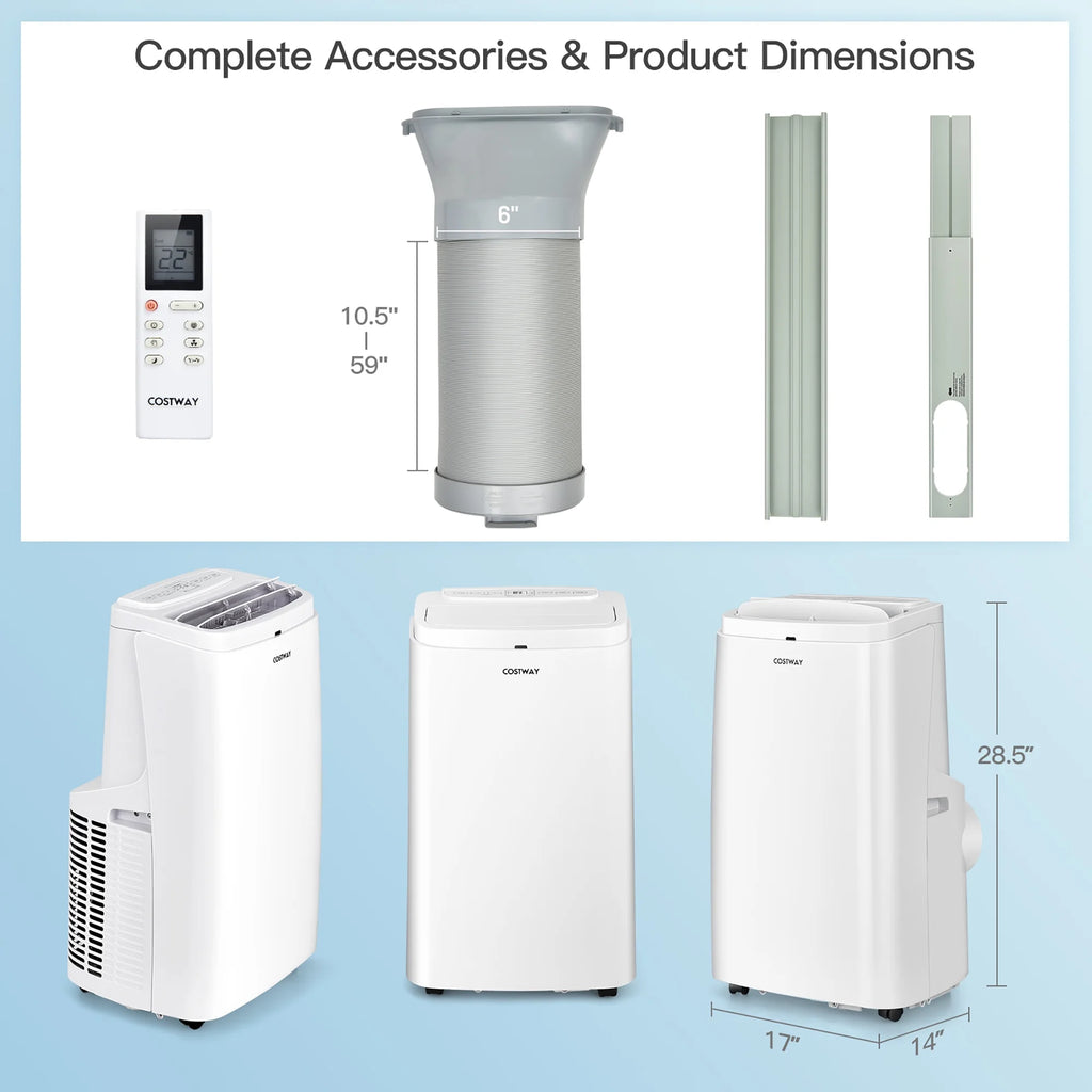 8150 BTU Portable Air Conditioner 3-in-1 Q50488