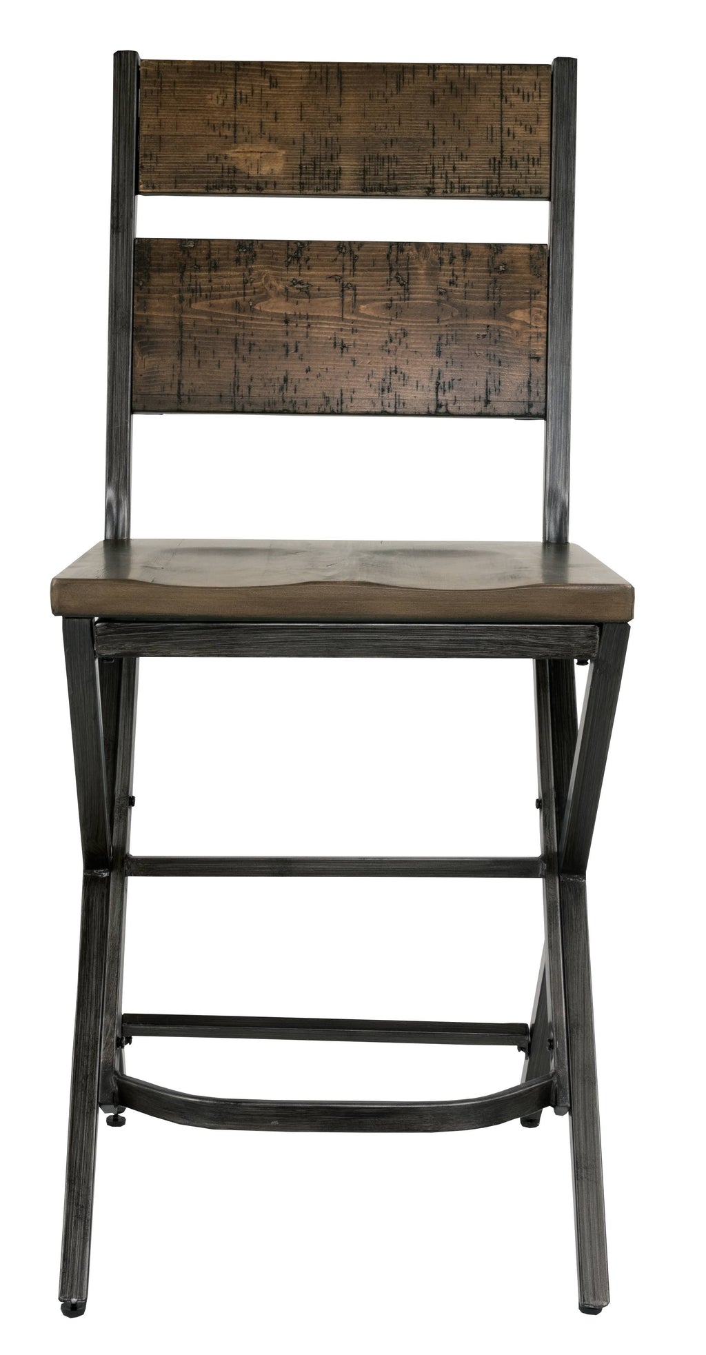 Medium Brown Barstool Set of 2 S52511