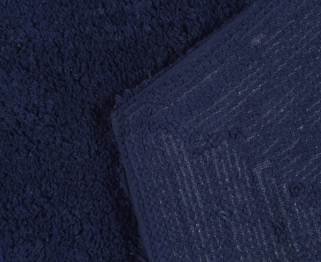 100% Cotton Non-Slip Machine Wash Bath Rug M543