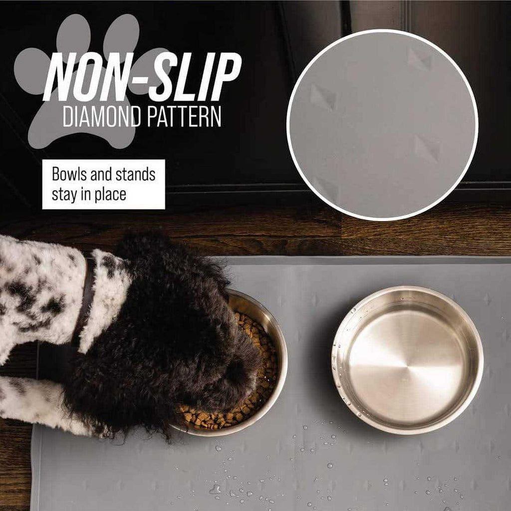 Splash Mat Dog Food Mat with Tall Lip Y677