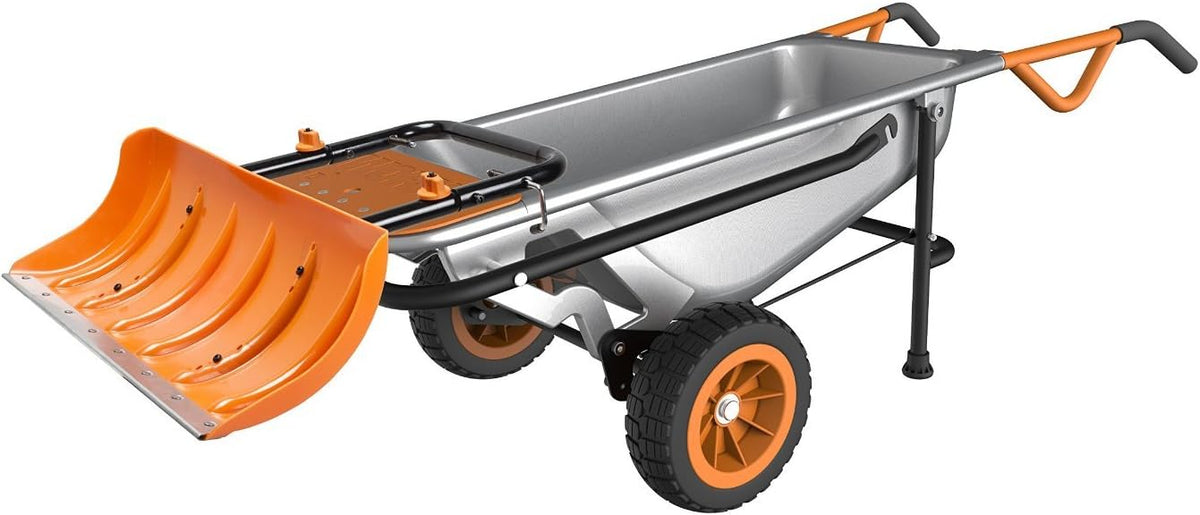 8-in-1 Yard Cart Wheelbarrow Dolly R423146