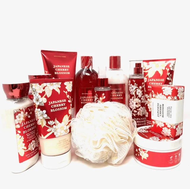 Japanese Cherry Blossom 12-piece Bath and Home Set A779005