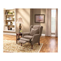 Stretch Pique Wing Chair Recliner Slipcover Z9489