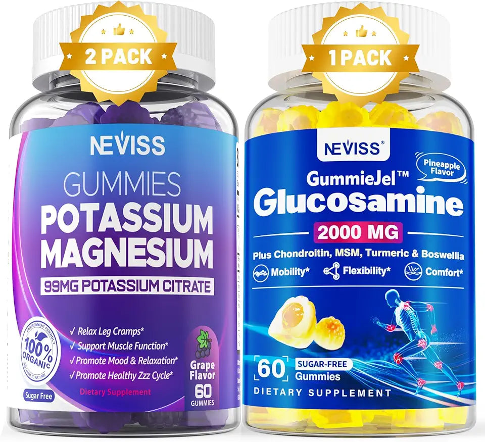 Potassium Magnesium Gummies + Glucosamine Gummies V309