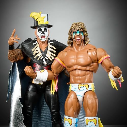 WWE Ultimate Edition Action Figure 2-Pack with 6-inch Superstars & Accessories X783