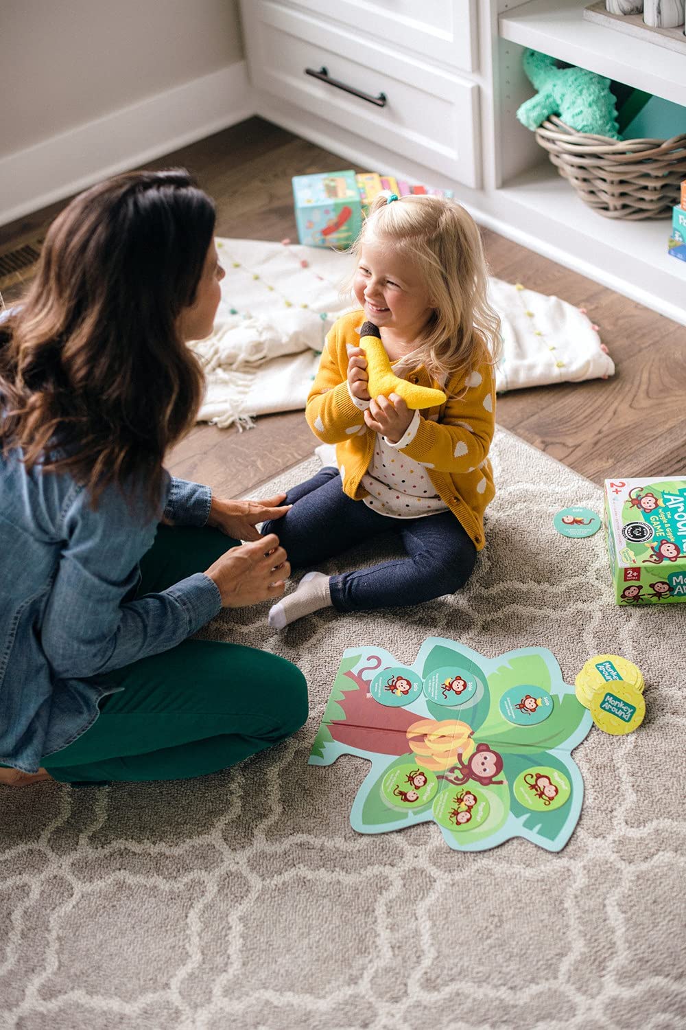 Monkey Around Game & Board Book Set E74698