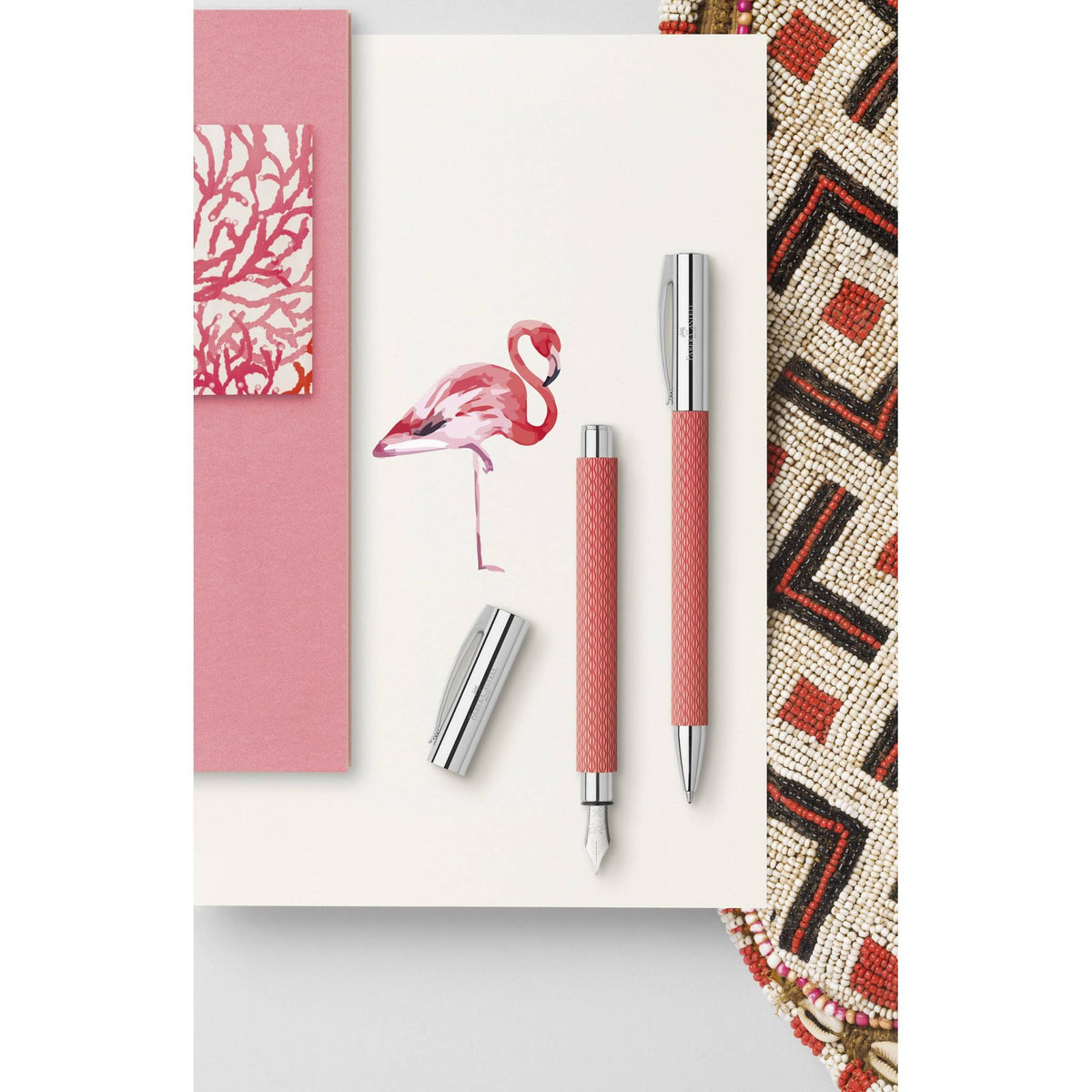Ambition Ballpoint Pen OpArt Flamingo Z78225