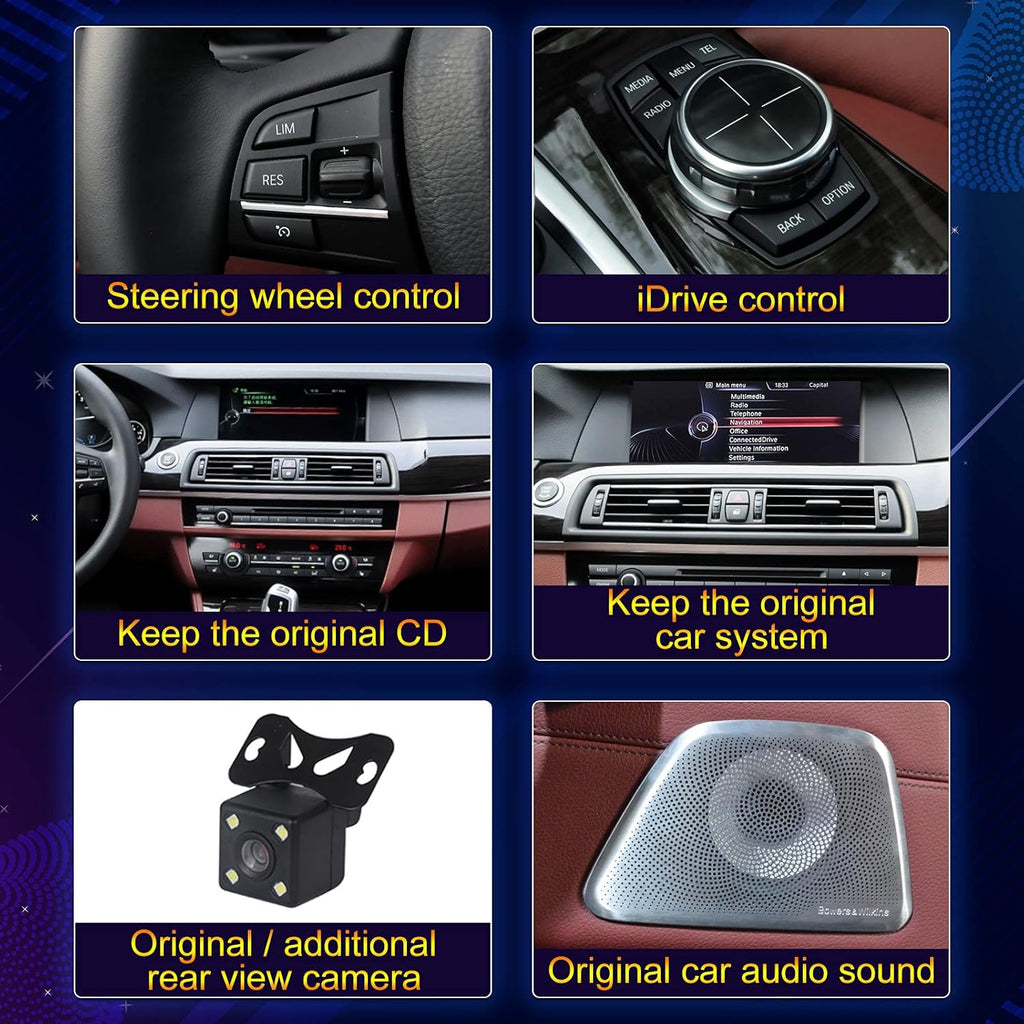 Car Stereo with IPS Screen for BMW 5 Series C303797