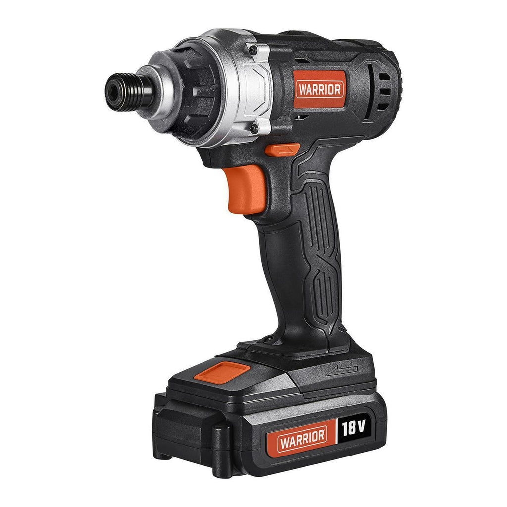 18V Cordless 1/4 in. Hex Impact Driver Kit with Battery and Charger V542497