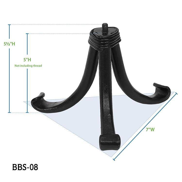 Brass Birdbath with Stake X6052