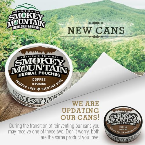 Nicotine-Free Tobacco-Free 5 Cans 15 Energy Pouches Per Can R613