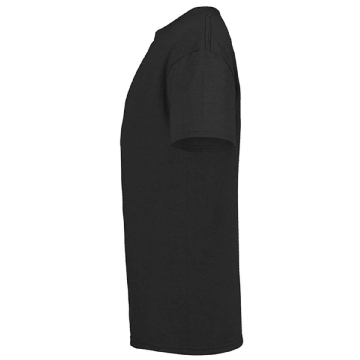 Black Short Sleeve Cotton T-Shirt W123096