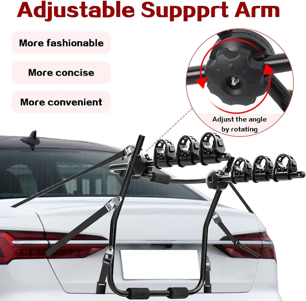 3 Bike Trunk Mount Bike Racks Pack of 2 W300